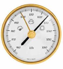 Atmospheric pressure clearance and barometer